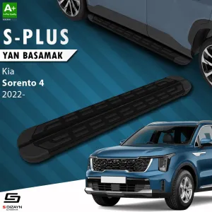 Kia Sorento 2020-Günümüz (MQ4) uyumlu 4 S-Plus Siyah Yan Basamak 183 Cm 2022 Üzeri modelleri DRS Tuning'de. Kaliteli malzeme, hızlı kargo ve güvenli