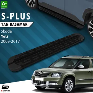 Skoda Yeti 2009-2017 (5L) uyumlu S-Plus Siyah Yan Basamak 173 Cm 2009-2017 modelleri DRS Tuning'de. Kaliteli malzeme, hızlı kargo ve güvenli alışverişle hemen