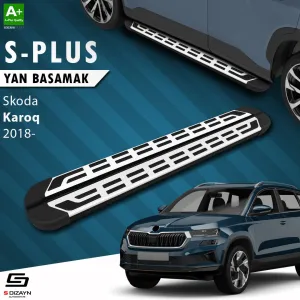 S-Dizayn Skoda Karoq S-Plus Gri Yan Basamak 173 Cm 2018 Üzeri thumb 1
