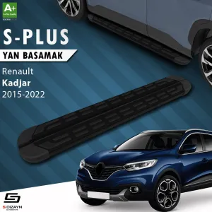 Renault Kadjar 2015-2022 (HA) uyumlu S-Plus Siyah Yan Basamak 173 Cm 2015-2022 modelleri DRS Tuning'de. Kaliteli malzeme, hızlı kargo ve güvenli alışverişle