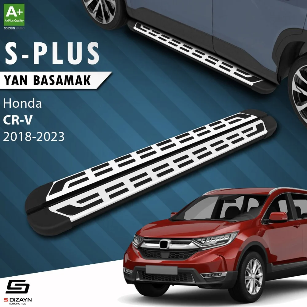 S-Dizayn Honda CR-V 5 S-Plus Gri Yan Basamak 173 Cm Etekli 2018-2023