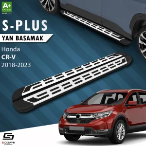 S-Dizayn Honda CR-V 5 S-Plus Gri Yan Basamak 173 Cm Etekli 2018-2023 thumb 1
