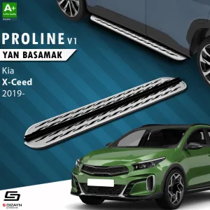 Kia XCeed 2019-Günümüz (CD CUV) uyumlu OEM Still Pro V2 Aluminyum Yan Basamak 183 Cm 2019 Üzeri modelleri DRS Tuning'de. Kaliteli malzeme, hızlı kargo ve