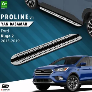 Ford Kuga 2012-2019 (C520) uyumlu 2 OEM Still Pro V2 Aluminyum Yan Basamak 183 Cm 2013-2019 modelleri DRS Tuning'de. Kaliteli malzeme, hızlı kargo ve güvenli