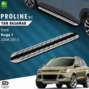 Ford Kuga 2008-2013 (C394) uyumlu 1 OEM Still Pro V2 Aluminyum Yan Basamak 183 Cm 2008-2012 modelleri DRS Tuning'de. Kaliteli malzeme, hızlı kargo ve güvenli