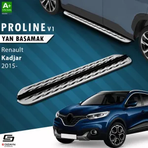 Renault Kadjar 2015-2022 (HA) uyumlu OEM Still Pro V2 Aluminyum Yan Basamak 173 Cm 2015-2022 modelleri DRS Tuning'de. Kaliteli malzeme, hızlı kargo ve güvenli
