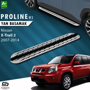 Nissan X-Trail 2007-2013 (T31) uyumlu T31 OEM Still Pro V2 Aluminyum Yan Basamak 173 Cm 2007-2014 modelleri DRS Tuning'de. Kaliteli malzeme, hızlı kargo ve