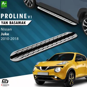 Nissan Juke 2010-2019 (F15) uyumlu OEM Still Pro V2 Aluminyum Yan Basamak 173 Cm 2010-2018 modelleri DRS Tuning'de. Kaliteli malzeme, hızlı kargo ve güvenli