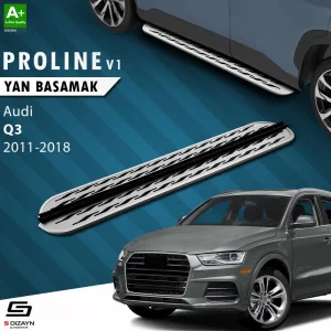 S-Dizayn Audi Q3 8U OEM Still Pro V2 Aluminyum Yan Basamak 173 Cm 2011-2018 thumb 1