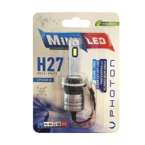 Photon uyumlu Mini H27 Compact Led 12-24V Tekli Blister modelleri DRS Tuning'de. Kaliteli malzeme, hızlı kargo ve güvenli alışverişle hemen inceleyin.