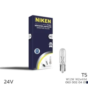 Niken uyumlu 24V T5 Ampul (W1.2W) W2X4.6D 10 LU modelleri DRS Tuning'de. Kaliteli malzeme, hızlı kargo ve güvenli alışverişle hemen inceleyin.