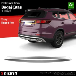 s-dizayn uyumlu Chery Tiggo 8 Pro Krom Bagaj Çıtası 2022 Üzeri modelleri DRS Tuning'de. Kaliteli malzeme, hızlı kargo ve güvenli alışverişle hemen inceleyin.