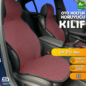 s-dizayn uyumlu Oto Koltuk Koruyucu Kılıf Çizgili Siyah Kırmızı Universal 2 Parça Ön A+ Kalite modelleri DRS Tuning'de. Kaliteli malzeme, hızlı kargo ve