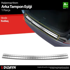 s-dizayn uyumlu Skoda Kodiaq Krom Arka Tampon Eşiği 2016 Üzeri modelleri DRS Tuning'de. Kaliteli malzeme, hızlı kargo ve güvenli alışverişle hemen inceleyin.