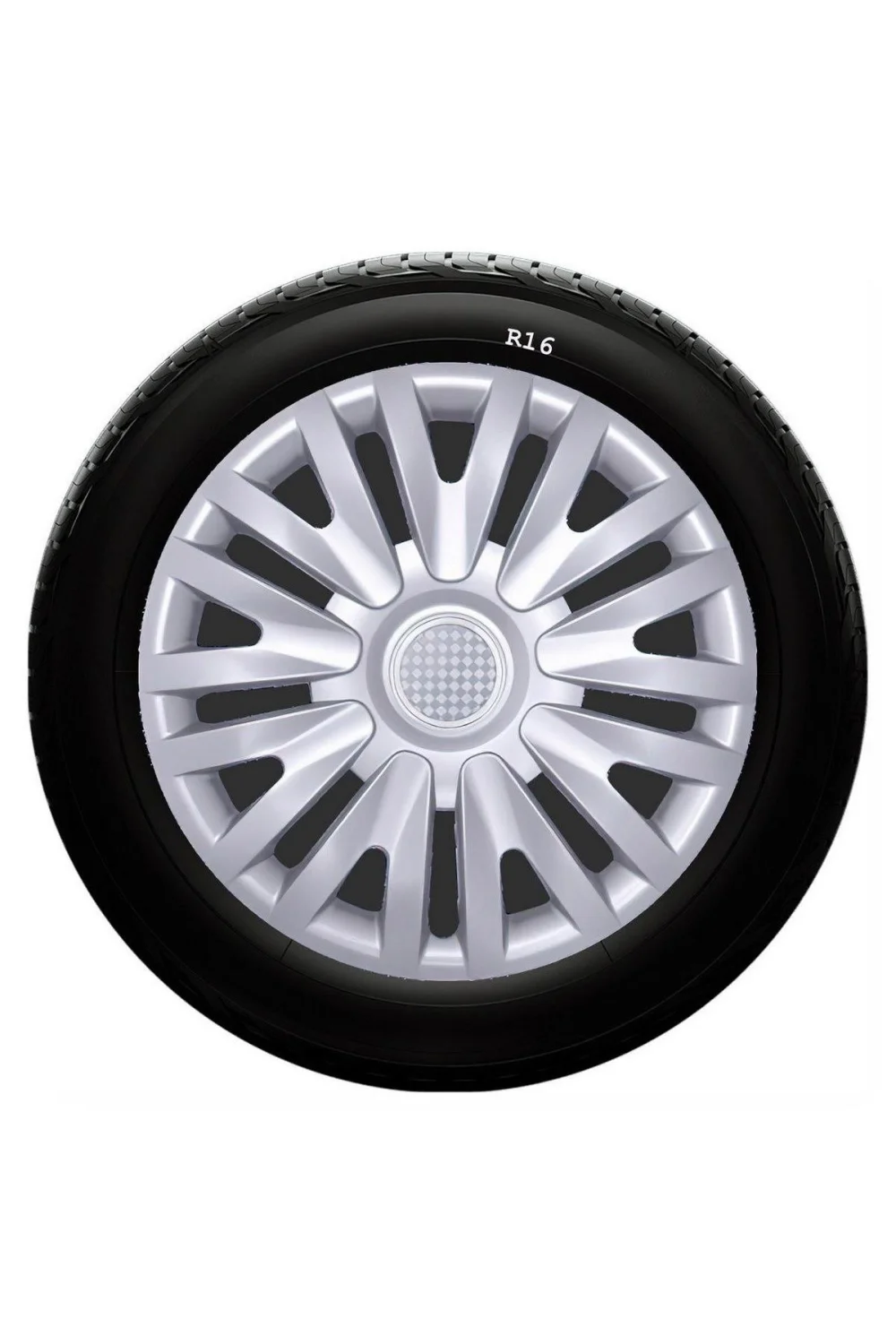 Fiat Uyumlu 16 Inc Kırılmaz SKS Jant Kapağı 1 Takım 4 Adet No:412