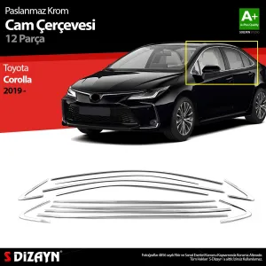 S-Dizayn Toyota Corolla Krom Cam Çerçevesi 12 Prç. 2019 ÜzeriAraca &Ouml;zel Krom Aksesuar
&Uuml;r&uuml;n &Ouml;zellikleri:Krom &uuml;r&uuml;nler ara&ccedil; &u