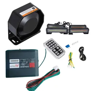 oto uzay uyumlu 17 çakar fonksiyonlu 300w siren 4 çakarlı kırmızı-mavi-beyaz / SSSR55 modelleri DRS Tuning'de. Kaliteli malzeme, hızlı kargo ve güvenli