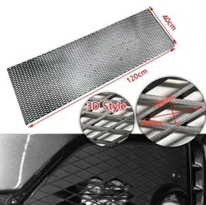 Boğaziçi uyumlu Seat Zigzag Dizayn 3D Style ABS Plastik Panjur Teli 120x40 cm Siyah modelleri DRS Tuning'de. Kaliteli malzeme, hızlı kargo ve güvenli