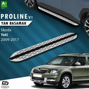 S-Dizayn Skoda Yeti OEM Still Pro V1 Aluminyum Yan Basamak 173 Cm 2009-2017 thumb 1