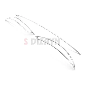 Fiat Egea Sedan Krom Arka Tampon Difüzör Çıtası 3 Prç. 2015 Üzeri thumb 3