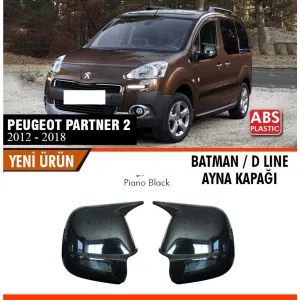 Peugeot Partner 2 Batman Ayna Kapağı 2012-2018 Model ArasıDRS Tuning kalitesiyle tanışın! Özel olarak Peugeot  model araçlar için üretilen bu ürün, otomobiliniz