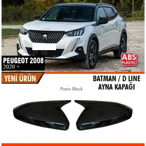 Peugeot 2008 Batman Ayna Kapağı 2019 SonrasıDRS Tuning kalitesiyle tanışın! Özel olarak Peugeot  model araçlar için üretilen bu ürün, otomobilinizin hatlarına s