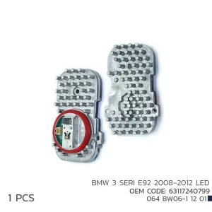 BMW 3 SERI E92 2008-2012 LED MODÜL 63117240799DRS Tuning kalitesiyle tanışın! Özel olarak Universal E92 model araçlar için üretilen bu ürün, otomobilinizin hatl