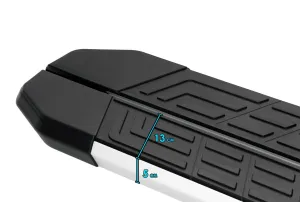 VW Caddy 4 2020 Üzeri Drs New Line Serisi Aluminyum Kenar Yan Basamak 193 Cm thumb 3