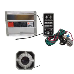 oto uzay uyumlu Siren 300w 12v bluetooth / SSSR52 kablosuz amplifikatör acil uzaktan, MP3 çalar, bluetooth, ışık kontrolü, mikrofon modelleri DRS Tuning'de.