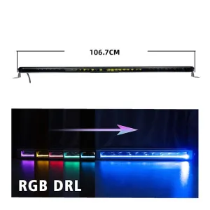 oto uzay uyumlu Offroad sis lambası beyaz 200w 106,7 cm beyaz-sarı gündüz ledli 12-36v adet / LASS360-3 modelleri DRS Tuning'de. Kaliteli malzeme, hızlı kargo