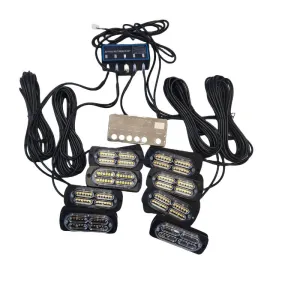 oto uzay uyumlu 17 fonksiyonlu çakar lamba 12-30v 24 led 8 adet kırmızı*mavi set / LAPA548 modelleri DRS Tuning'de. Kaliteli malzeme, hızlı kargo ve güvenli
