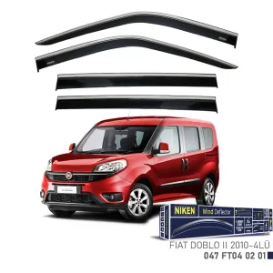Niken Fiat Doblo II 2010- Kromlu Cam Rüzgarlığı 4 LÜDRS Tuning kalitesiyle tanışın! Özel olarak Fiat  model araçlar için üretilen bu ürün, otomobilinizin hatlar