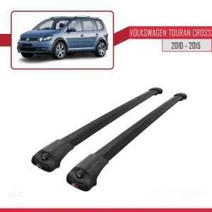 Volkswagen Touran CROSS 2010-2015 Arası ile uyumlu ACE-1 Ara Atkı Tavan Barı SİYAH thumb 3