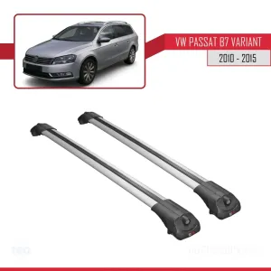 Volkswagen Passat (B7) VARIANT 2010-2015 Arası ile uyumlu ACE-1 Ara Atkı Tavan Barı GRİ thumb 3
