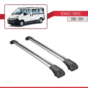 Renault Trafic 2001-2014 Arası ile uyumlu ACE-1 Ara Atkı Tavan Barı GRİ thumb 3