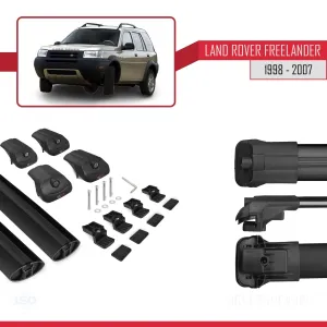 Land Rover Freelander 1998-2007 Arası ile uyumlu ACE-1 Ara Atkı Tavan Barı SİYAH thumb 5