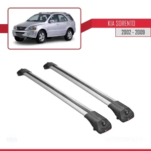 Kia Sorento 2002-2009 Arası ile uyumlu ACE-1 Ara Atkı Tavan Barı GRİ thumb 3