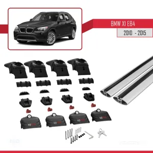 BMW X1 (E84) 2010-2015 Arası ile uyumlu ACE-2 Ara Atkı Tavan Barı GRİ thumb 5