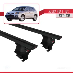 Acura RDX I (TB1) 2007-2012 Arası ile uyumlu ACE-4 Ara Atkı Tavan Barı SİYAH thumb 4