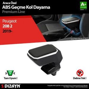 S-Dizayn Peugeot 208 2 Kol Dayama Kolçak Geçmeli ABS Gri 2019 Üzeri A+Kalite						                Araca &Ouml;zel Ge&ccedil;me Kol&ccedil;ak&bull; &Uuml;r&uuml;