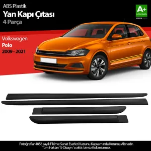 s-dizayn uyumlu VW Polo ABS Plastik Yan Kapı Koruma Çıtası 2009-2021 A+ Kalite modelleri DRS Tuning'de. Kaliteli malzeme, hızlı kargo ve güvenli alışverişle