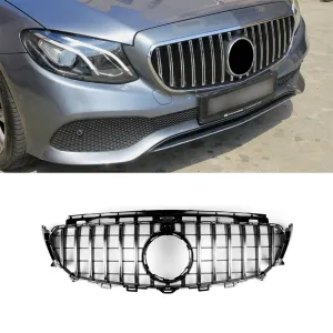 s-dizayn uyumlu Mercedes E-Class W213 Ön Panjur Parlak Siyah Piano Black GTR Model 2016-2020 modelleri DRS Tuning'de. Kaliteli malzeme, hızlı kargo ve güvenli