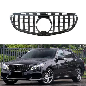 s-dizayn uyumlu Mercedes E-Class W212 Ön Panjur Parlak Siyah Piano Black GTR Model 2014-2016 modelleri DRS Tuning'de. Kaliteli malzeme, hızlı kargo ve güvenli