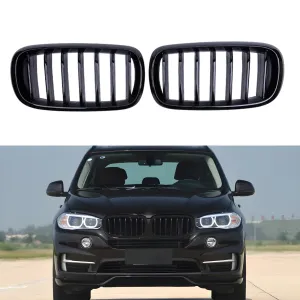 BMW X5 2013-2018 (F15) uyumlu F15/F16 Ön Panjur Böbrek Parlak Siyah Piano Black Düz Model 2014-2016 modelleri DRS Tuning'de. Kaliteli malzeme, hızlı kargo ve