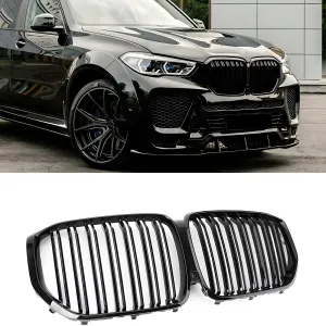 BMW X5 2018-Günümüz (G05) uyumlu G05 Ön Panjur Böbrek Parlak Siyah Piano Black M Model 2018 Üzeri modelleri DRS Tuning'de. Kaliteli malzeme, hızlı kargo ve