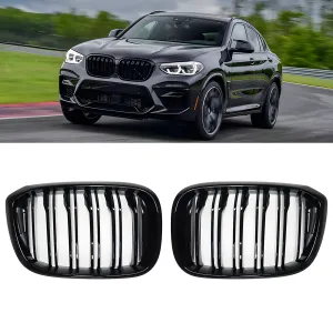BMW X4 2018-Günümüz (G02) uyumlu G02 Ön Panjur Böbrek Parlak Siyah Piano Black M Model 2018 Üzeri modelleri DRS Tuning'de. Kaliteli malzeme, hızlı kargo ve