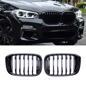 BMW X4 2018-Günümüz (G02) uyumlu G02 Ön Panjur Böbrek Parlak Siyah Piano Black Düz Model 2018 Üzeri modelleri DRS Tuning'de. Kaliteli malzeme, hızlı kargo ve