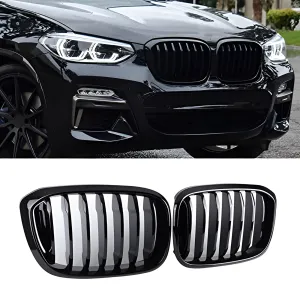 BMW X3 2017-2024 (G01) uyumlu G01 Ön Panjur Böbrek Parlak Siyah Piano Black Düz Model 2018 Üzeri modelleri DRS Tuning'de. Kaliteli malzeme, hızlı kargo ve