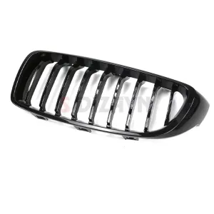 S-Dizayn Bmw 4 Serisi F32/F33/F36 Ön Panjur Böbrek Parlak Siyah Piano Black Düz Model 2012-2017 thumb 4
