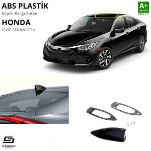 S-Dizayn Honda Civic FC5 ABS Plastik Köpek Balığı Anten Parlak Siyah 2016-2021 A+Kalite&bull; ABS Plastik K&ouml;pek Balığı Anten
&bull; 3 Par&ccedil;a
&bull; P